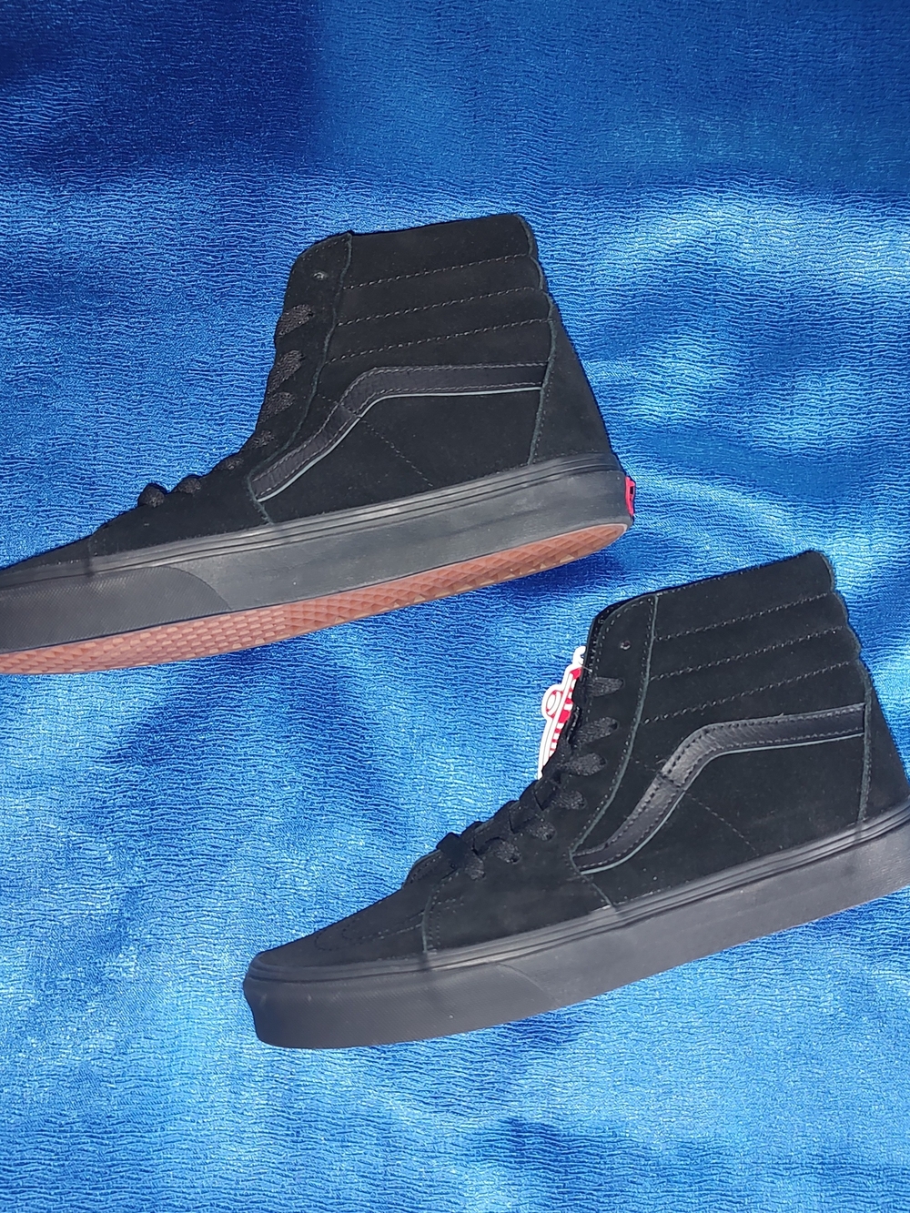 Vans Sk8-HI Triple Black Skate Shoes Mens Size 12 New!
